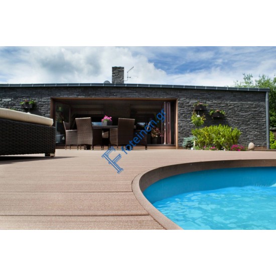 Δάπεδο τύπου Deck Alumil Woodee (η τιμή αφορά το τετραγωνικό)