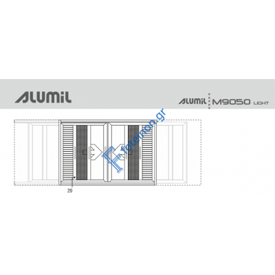Εξαρτηματα για 2Φ. χωνευτό ΤΖ-ΣΙ-ΠΑ Μ9064 Μ9062 Μ9228 της σειράς  Μ9050