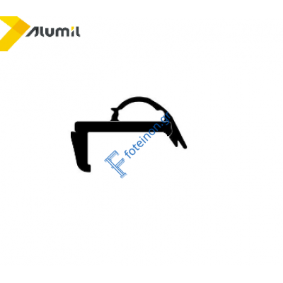 ΠΗΧΑΚΙ ΠΟΛΥΑΜΙΔΙΟΥ 6m Μ20650, S67 Alumil 4700365003