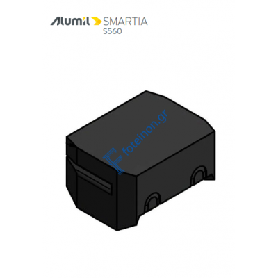 Ελαστικό βάσης Τάπας μπινιού για προφίλ S30590 σειράς S560 Smartia Alumil 3110259003