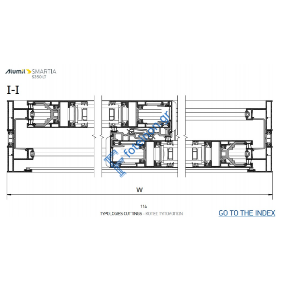 Εξαρτηματα για 2Φ. επάλληλο με σίτα S35328 - S35013 - Μ868 της σειράς S350 LT