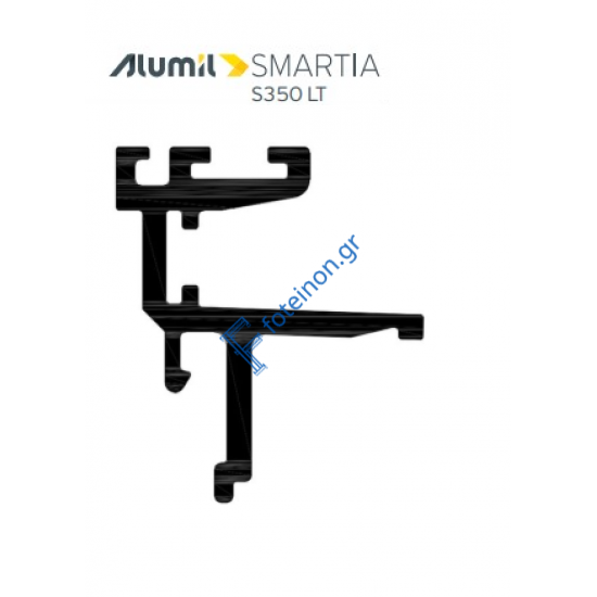 Θερμοπλαστικό στενού γάντζου 4,6m 6603501701 Alumil