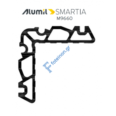 Γωνιά σύνδεσης με ρειζ 15x19,2mm για κάσα Μ19620 της σειράς Μ9660 PHOS 1141519200