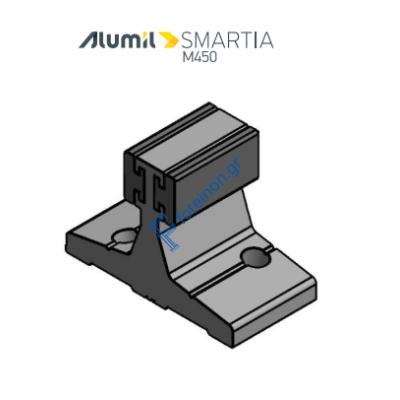 Στόπερ 20mm για οδηγούς M4522, M4524 ,M4526, M4530, M4532, M4534, M4536, M4556, της σειράς M450 Alumil 6602045000