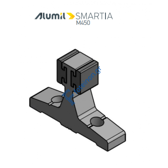 Στόπερ 9mm για οδηγούς M4522, M4524 ,M4526, M4536, M4556, της σειράς M450 Alumil 6600945000
