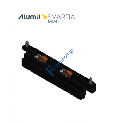 Ράουλο Συρομένων φύλλου M4538,M4540,M4544 της σειράς M450 Alumil 6000450000