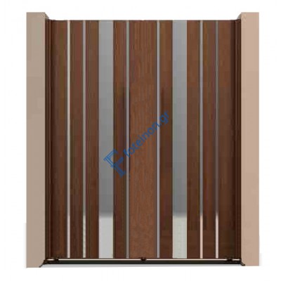 Συρόμενη αυλόπορτα Aluminco GV05 300x150 (Ral)