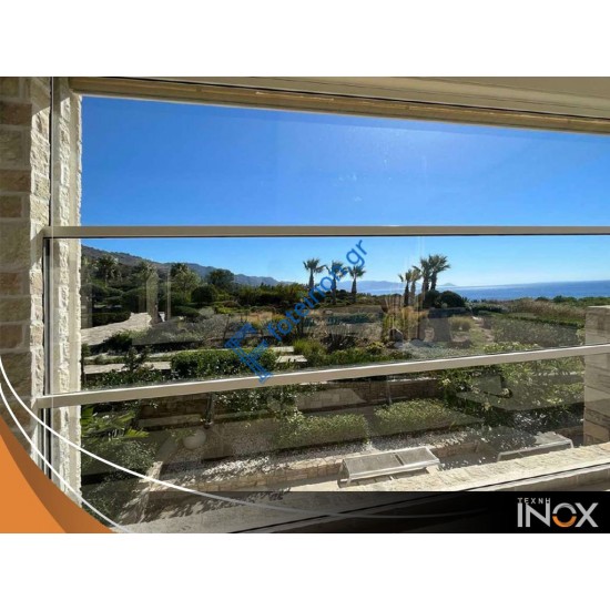 Γκιλοτίνα Αλουμινίου G100 – Ανακλινόμενο Κούφωμα για Επαγγελματικούς Χώρους