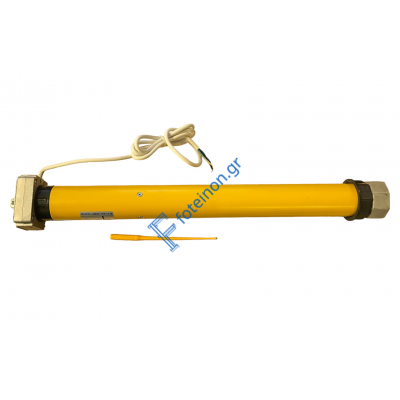 Σωληνωτό μοτέρ με μανιβέλα για ρολά AOK AM45 20Nm για άξονα Φ60 (έως 36kg)