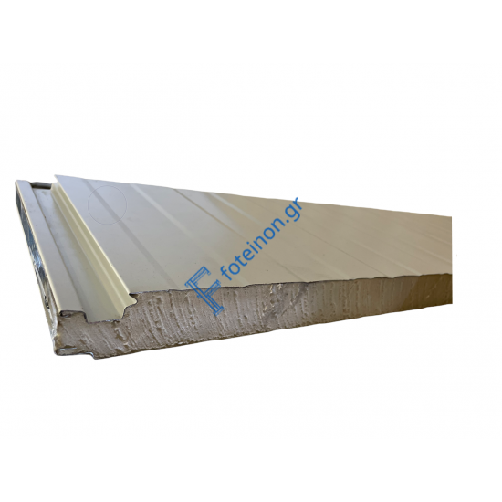 Πάνελ πλαγιοκάλυψης-τοίχου 40mm, μήκος 4μ.