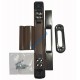 Κλειδαριά CAL Doublex Classic με κλειδί για συρόμενα κουφώματα (καφέ) για πόρτες και παράθυρα