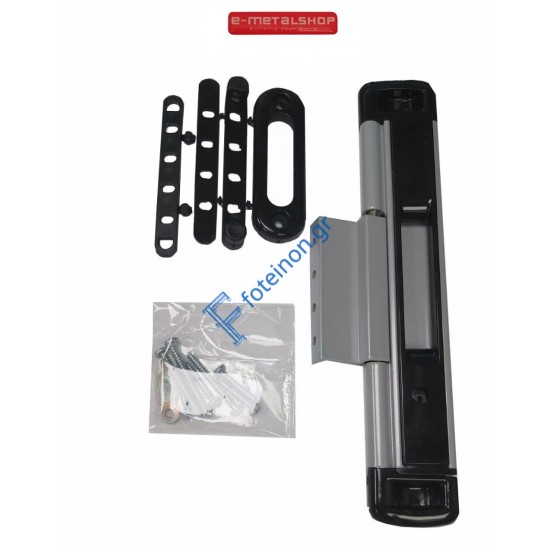 Κλειδαριά CAL Doublex Classic με κλειδί για συρόμενα κουφώματα (Ασημί) για πόρτες και παράθυρα