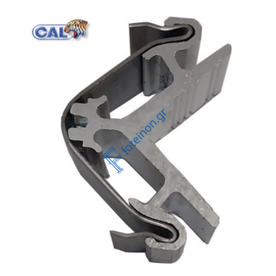 Γωνία γωνιάστρας καρφωτή 23x24.5 για προφιλ S67918 της σειρας S67 Alumil 1132324500CAL