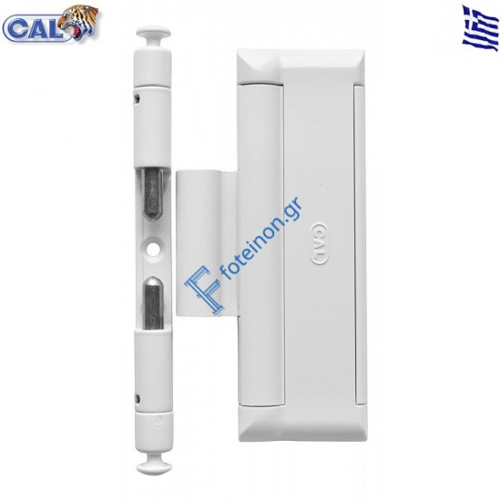 Ασφάλεια ανοιγομένων DOUBLEX - XL17A Cal σε χρώμα λευκό