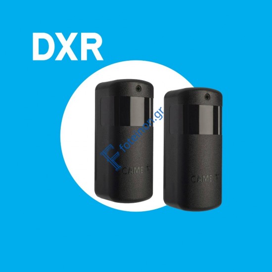 CAME DXR 10 BAP Φωτοκύτταρα με Μπαταρία Γκαραζόπορτας με Εμβέλεια 10m Περιστρεφόμενα έως 180° Οριζόντια και έως 5° Κάθετα