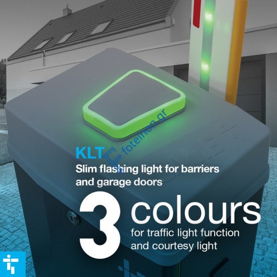 CAME KLT Φάρος Led RGB με κεραία για μπάρες και γκαραζόπορτες 24V