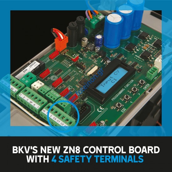 CAME BKV 2000 36V Σετ Μοτέρ Συρόμενης Γκαραζόπορτας έως 2000kg