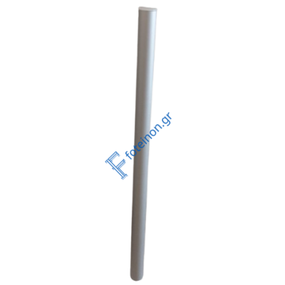 Λαβή πόρτας αλουμινίου στρογγυλή Φ32 – Μήκος 40 cm – Χρώμα Inox Ανοικτό Ματ (C56) - Convex