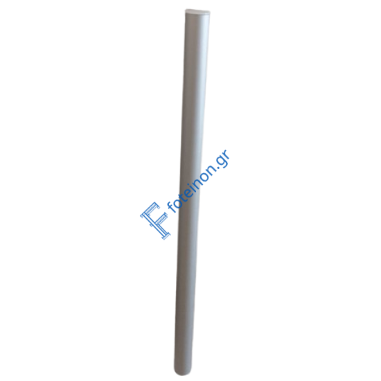 Λαβή πόρτας αλουμινίου στρογγυλή Φ32 – Μήκος 40 cm – Χρώμα Inox Ανοικτό Ματ (C56) - Convex