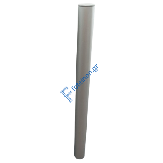 Λαβή πόρτας αλουμινίου στρογγυλή Φ32 – Μήκος 40 cm – Χρώμα Inox Ανοικτό Ματ (C56) - Convex