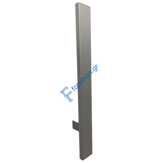 Λαβή πόρτας αλουμινίου παραλληλόγραμμη τύπου λάμας (40x15mm) – Μήκος 40 cm – Χρώμα Inox Ανοικτό Ματ (C56) - Convex