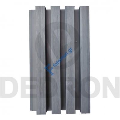 WPC Επένδυση Τοίχου 26x170x2900 χρώμα Γκρι Ανοιχτό (Ν001) τιμή βέργας 2,90m