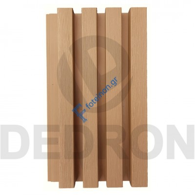 WPC Επένδυση Τοίχου 26x170x2900 χρώμα Δρυς (Ν002) τιμή βέργας 2,90m