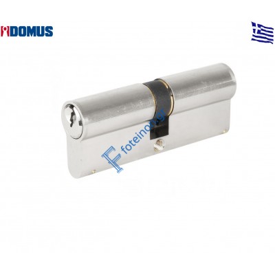 Κύλινδρος (αφαλός) 90mm 30/60 ασημί Domus (16090K)