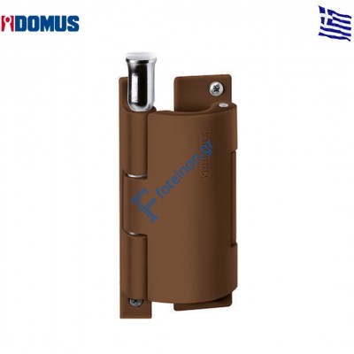 Κλειδαριά-Σύρτης ασφαλείας Domus WK+ 6470 (για πόρτες ή παράθυρα) για ανοιγόμενα ή συρόμενα κουφώματα καφέ