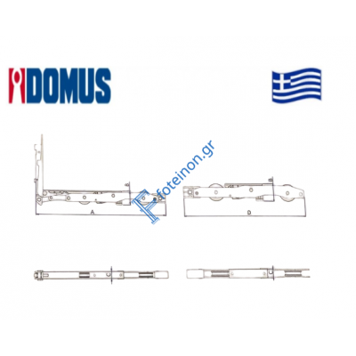 Βασικό Κιτ Ράουλων D-LIFT 200kg 71220 Domus