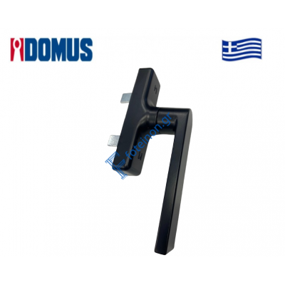 Σπανιολέτα ανοιγόμενου Skyline μαύρη 6907M Domus