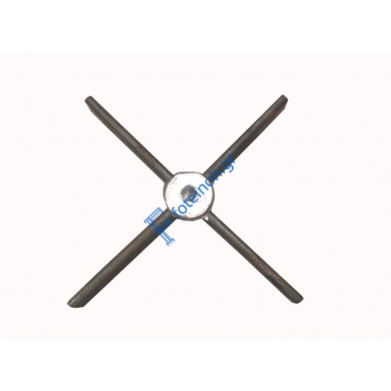 Χιαστί με χυτό ενδιάμεσο σίδερο 14x5