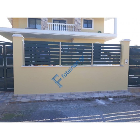 Κολώνα αλουμινίου 60x60 Ανοδίωση 6060N Τέχνη, (βέργα 6m) χρώμα 7042 ΜΑΤ