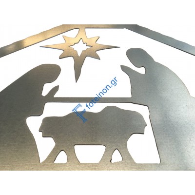 Χριστουγεννιάτικα στολίδια Φάτνη (5 τεμάχια)