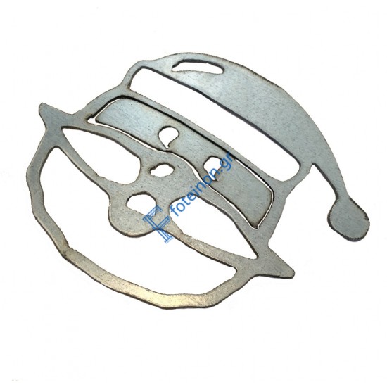 Χριστουγεννιάτικα στολίδια Santa Claus (5 τεμάχια)