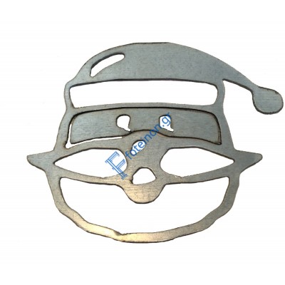 Χριστουγεννιάτικα στολίδια Santa Claus (5 τεμάχια)