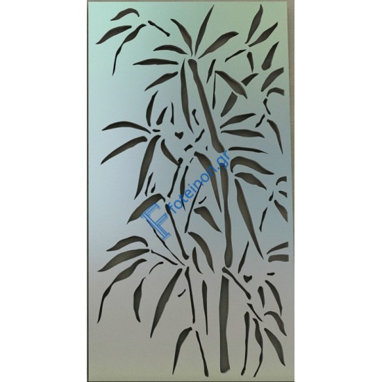 Σχέδιο στον Παντογράφο 116*1,655 σε γαλβανιζέ λαμαρίνα 4mm (με γυρίσματα περιμετρικά 5+3 cm)