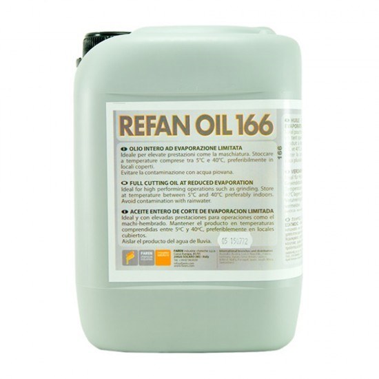 Σαπουνέλαιο Λάδι Κοπής Μετάλλων REFAN OIL 166 FAREN 5lt