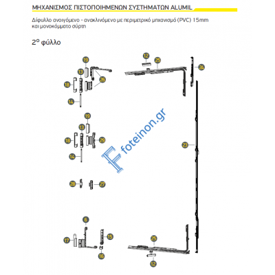 ΣΥΡΤΗΣ ΑΝΩ KENO 12mm GU UNI-JET 6-25171-00-0-1  4167100000 ΠΕΡΙΜΕΤΡΙΚΟΥ ΜΗΧΑΝΙΣΜΟΥ GU