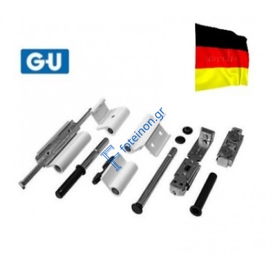 Βασικό κουτί μεντεσέ Alujet 6 Λευκό GU