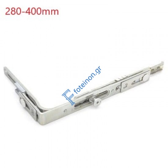 ΓΩΝΙΑ SLK 160x50mm V1 280-400mm GU UNI-JET 6-32224-00-0-1 (1Β) 4163222400 ΠΕΡΙΜΕΤΡΙΚΟΥ ΜΗΧΑΝΙΣΜΟΥ GU