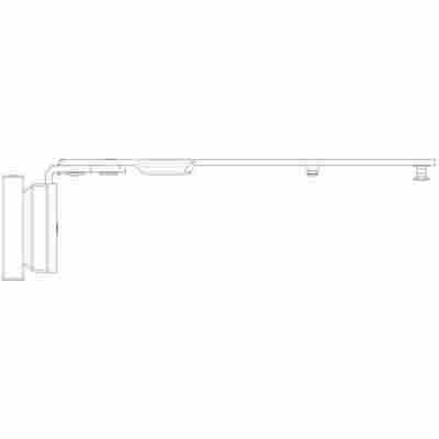 ΨΑΛΙΔΙ ΚΑΣΑΣ (ΜΠΡΑΤΣΟ ΨΑΛΙΔΙΟΥ)  9/18mm Sw:400-500mm ΑΡΙΣΤΕΡΟ 6-39113-18-L-1(3) 416341811  ΠΕΡΙΜΕΤΡΙΚΟΥ ΜΗΧΑΝΙΣΜΟΥ GU