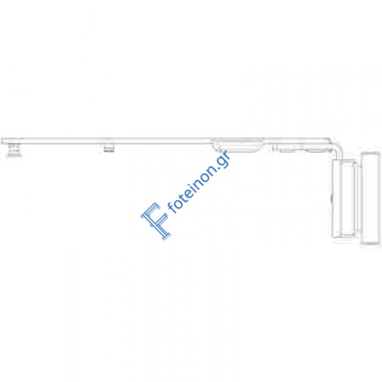 ΨΑΛΙΔΙ ΚΑΣΑΣ (ΜΠΡΑΤΣΟ ΨΑΛΙΔΙΟΥ) 9/18mm Sw:400-500mm ΔΕΞΙ 6-39834-18-R-1 (3) 4163418211  ΠΕΡΙΜΕΤΡΙΚΟΥ ΜΗΧΑΝΙΣΜΟΥ GU