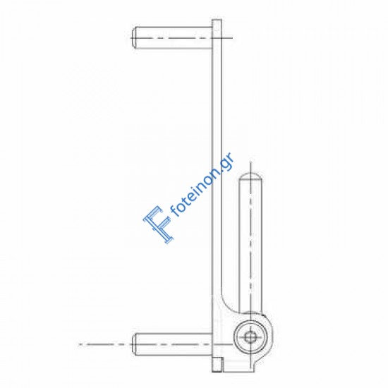 ΚΑΤΩ ΜΕΝΤΕΣΕΣ ΚΑΣΑΣ Φ6 ΦΡΕΝΟ ΑΣΗΜΙ AL / WOOD 6-36882-22-0-1  4163688246 ΠΕΡΙΜΕΤΡΙΚΟΥ ΜΗΧΑΝΙΣΜΟΥ GU