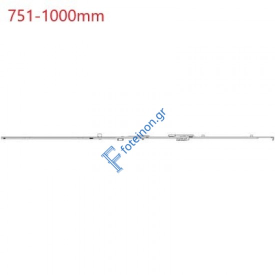 ΨΑΛΙΔΙ ΦΥΛΛΟΥ EUROJET Sw:751-1000mm 6-31512-08-0-1 (2) 4169990811 ΠΕΡΙΜΕΤΡΙΚΟΥ ΜΗΧΑΝΙΣΜΟΥ GU