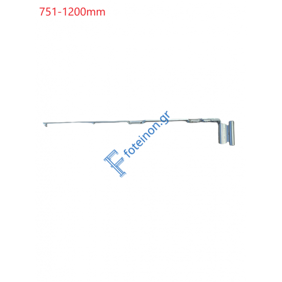 ΜΠΡΑΤΣΟ ΨΑΛΙΔΙΟΥ 9/18mm Sw:751-1200mm ΔΕΞΙ 4163618211 ΠΕΡΙΜΕΤΡΙΚΟΥ ΜΗΧΑΝΙΣΜΟΥ GU