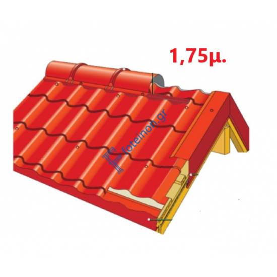 Πάνελ Κεραμίδι με πλανισμένο ξύλο 1,75μ. LEB