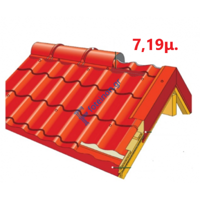 Πάνελ Κεραμίδι με πλανισμένο ξύλο 7,19μ. LEB