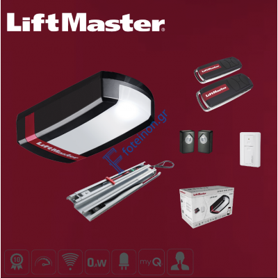 LiftMaster LM 130 ΚΙΤ Σετ Μοτέρ για Γκαραζόπορτα Οροφής έως 21m²