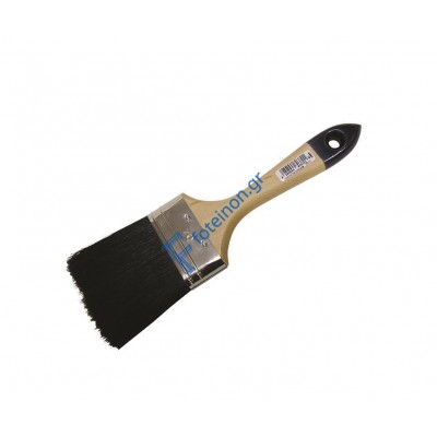 Πινέλο διπλό με ξύλινη λαβή και άσπρη τρίχα 60mm Loutil Parfait 5803